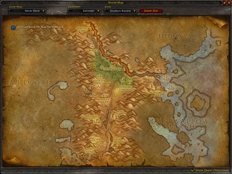 Southern Barrens